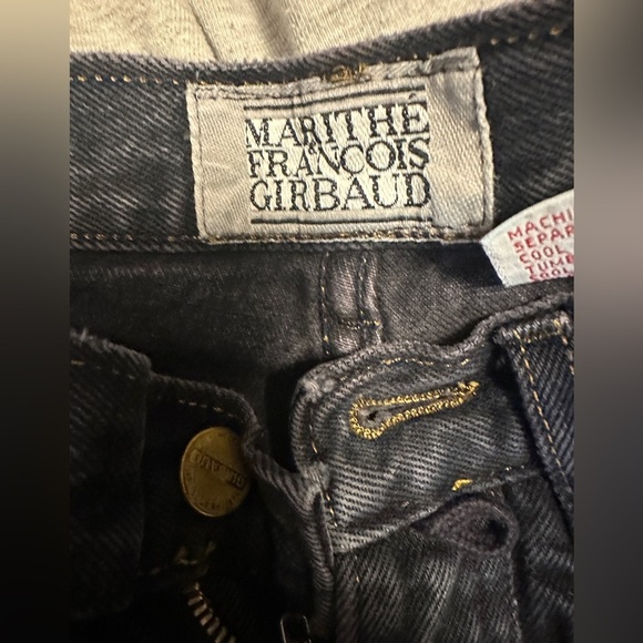 Marithe Francois Girbaud Jeans Womens 7/8 RESTORATION PROJECT VINTAGE Retro - Picture 8 of 9